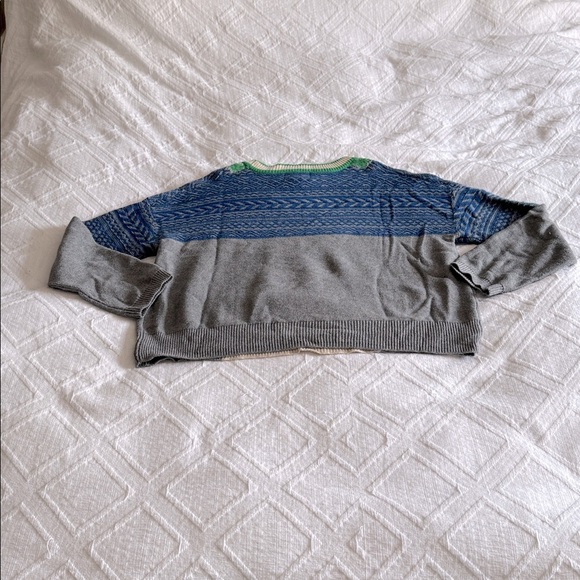 The Reeds x J.Crew Multi Fair Isle Crewneck Sweater Size Medium - Picture 4 of 9